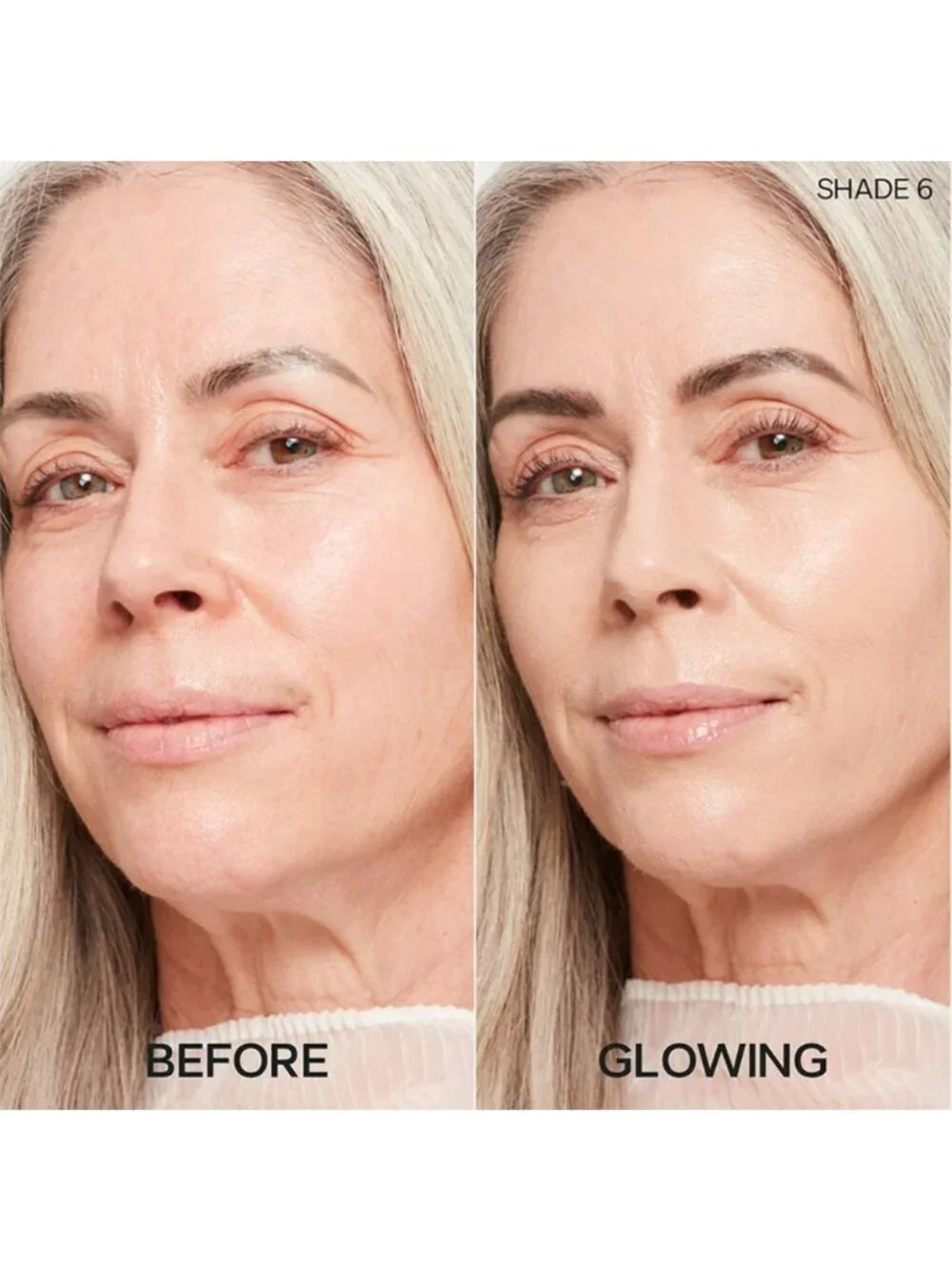 SAIE Glowy Super Skin Lightweight Luminous Foundation '6' NEW $40